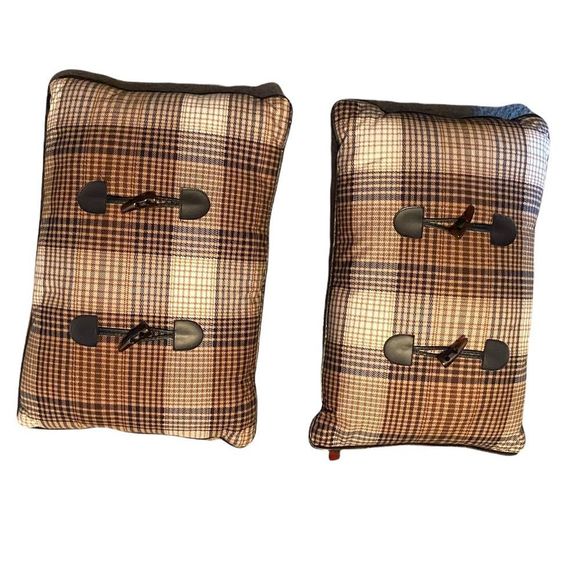 Tartan pillow set - Picture 1 of 4